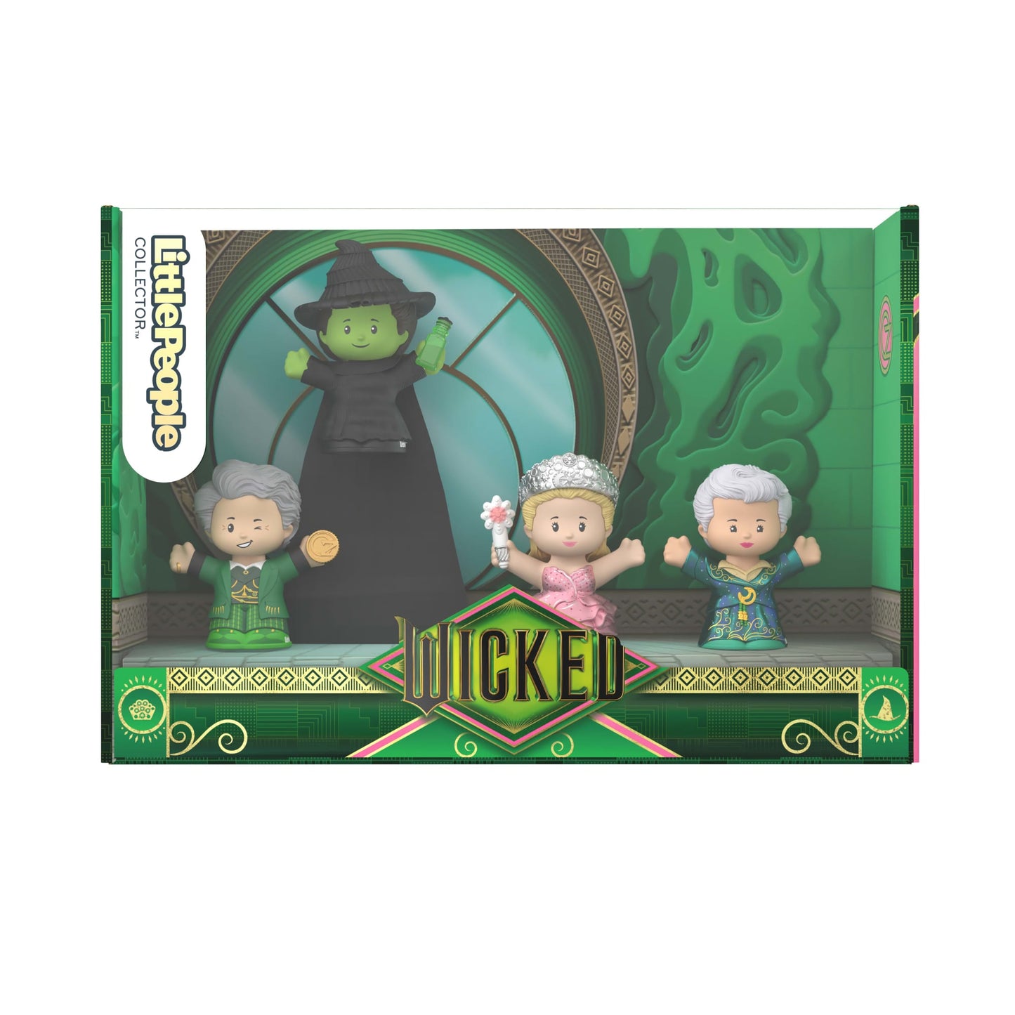 Little People Collector Wicked Special Edition Movie Set - Bộ Mô Hình Nhân Vật Phim Wicked - Fisher-Price Mattel - ảnh 7 - Co