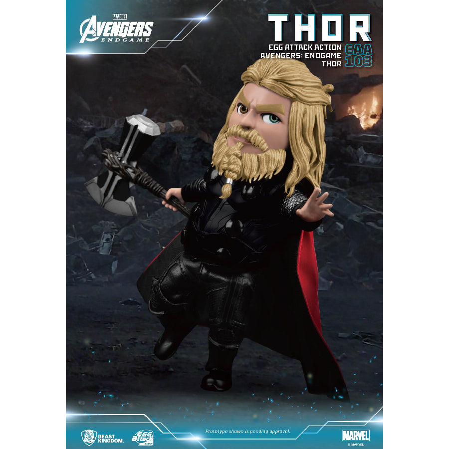 Avengers: Endgame Thor - Mô hình hành động Egg Attack Action - Beast Kingdom EAA-103