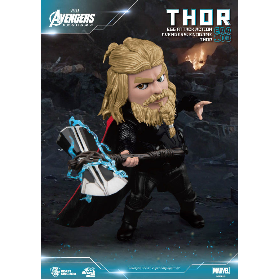 Avengers: Endgame Thor - Mô hình hành động Egg Attack Action - Beast Kingdom EAA-103