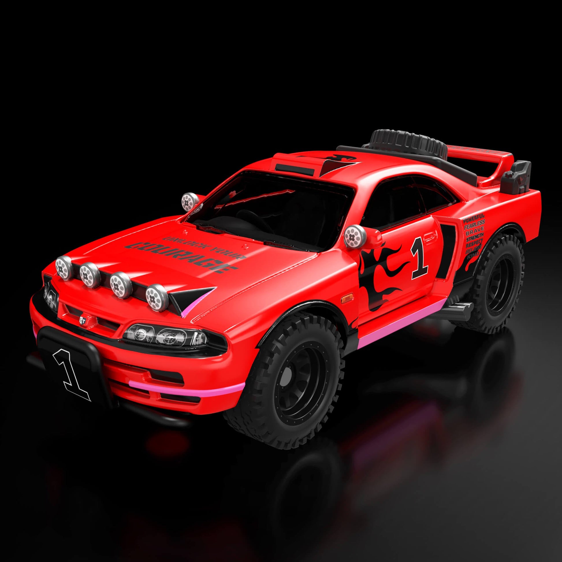 Hot Wheels: Ultimate Challenge Nissan Skyline GT-R (R33) Xe Mô Hình Tỉ Lệ 1:64 Hot Wheels Hot Wheels - ảnh 2 - Die-cast Vehic