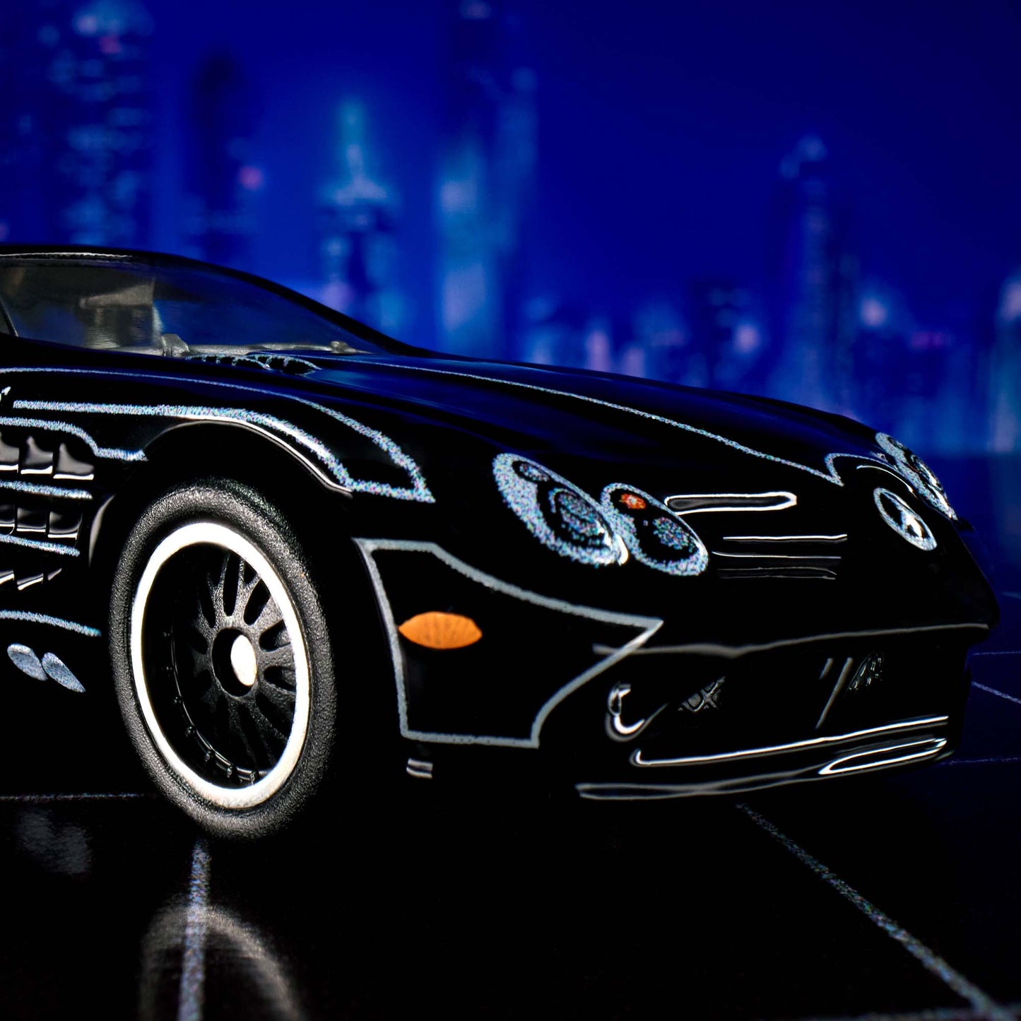 Matchbox Collectors Mercedes-Benz SLR McLaren - Xe Mô Hình Kim Loại Cao Cấp Tỷ Lệ 1:64 Matchbox Matchbox - ảnh 2 - Mô hình xe