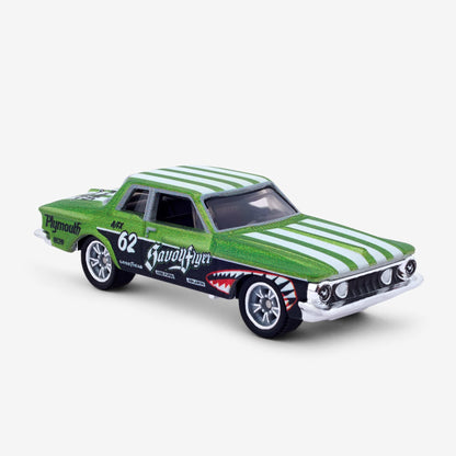 Matchbox 1962 Plymouth Savoy Mô Hình Xe Đua Drag 1:64 Matchbox Matchbox - ảnh 3 - Mô hình xe
