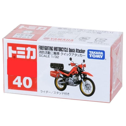 Đồ chơi mô hình xe Tomica No.40 Fire Fighting Motorcycle Quick Attacker
