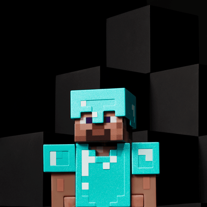 Minecraft Diamond Level Steve Collector Action Figure - Mô Hình Nhân Vật Sưu Tập Chính Hãng Mattel - Hình ảnh bổ sung 8