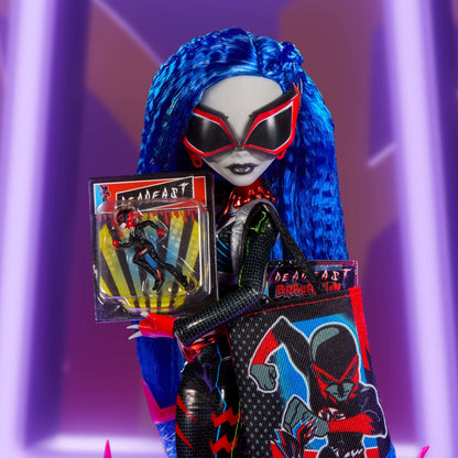 Monster High Deadfast Ghoulia Yelps Doll - Búp bê Sưu tầm Phiên bản Siêu anh hùng - Mattel HRP95 - Hình ảnh chi tiết 2