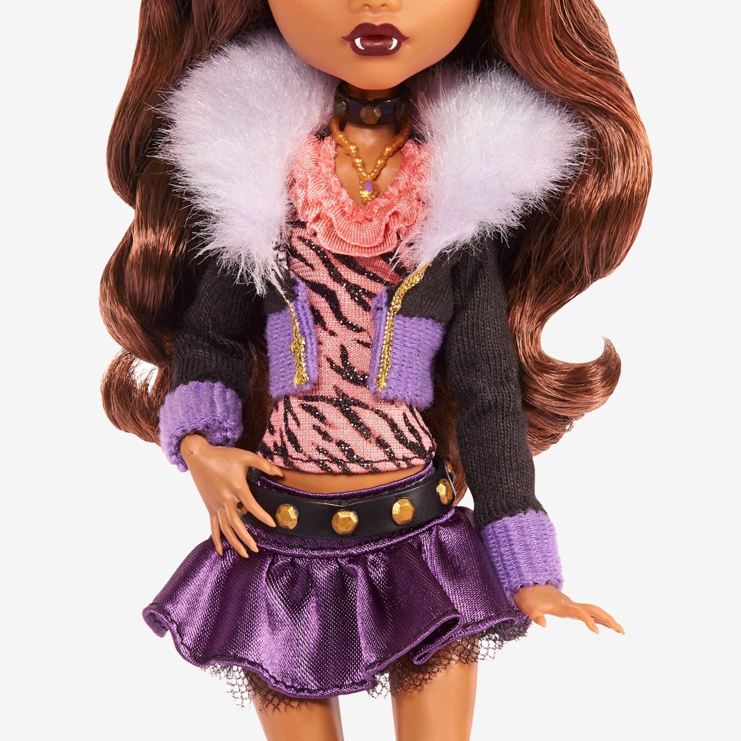 Monster High Clawdeen Wolf Reproduction Doll Búp Bê Sưu Tầm G1 Mattel HGC30 - Hình ảnh bổ sung 5