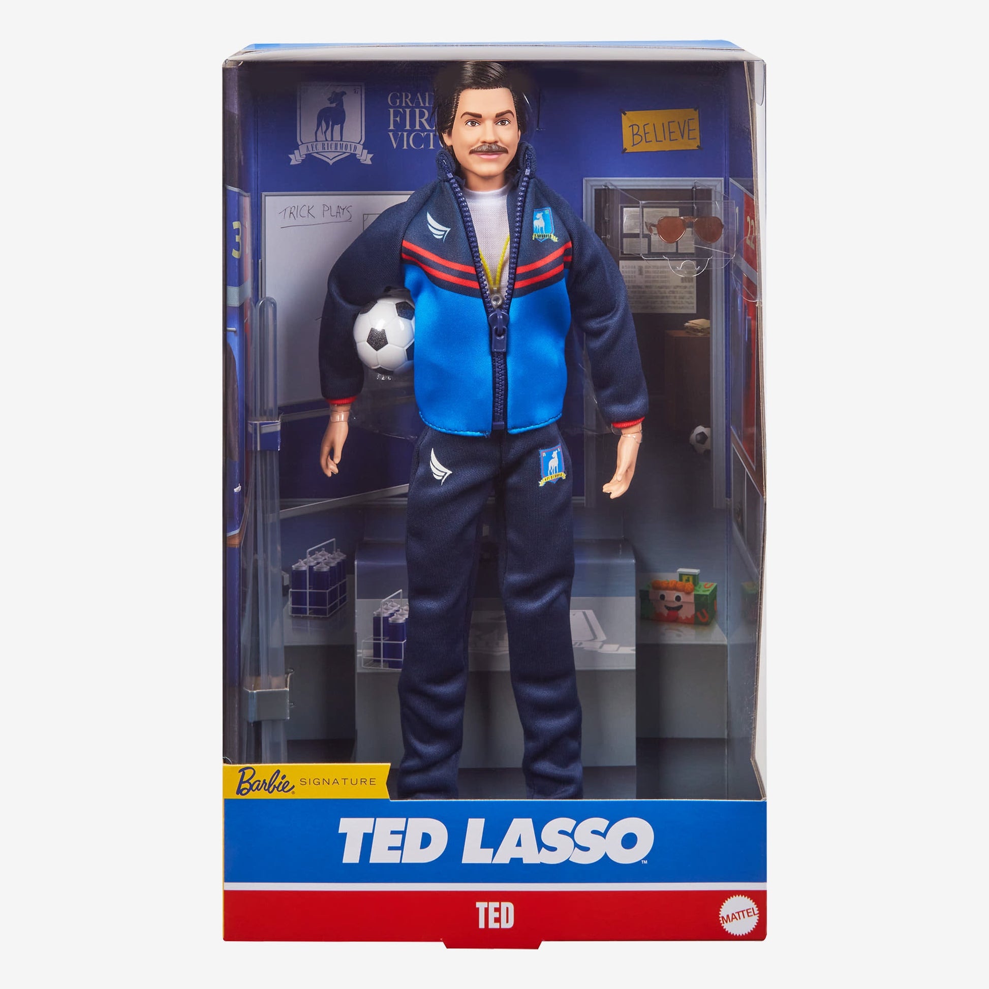 Barbie Signature Ted Lasso Doll - Búp bê sưu tập nhân vật cao cấp - Barbie Signature Barbie Signature - ảnh 5 - Collectible D