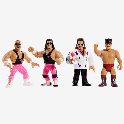 WWE Retro Figures Set Wave 2 - Bộ 4 Mô Hình Đấu Vật Mỹ - Mattel HDX85 - Hình ảnh sản phẩm