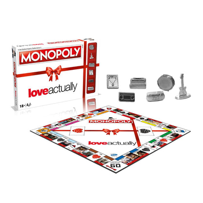 Love Actually Monopoly Board Game - Cờ Tỷ Phú Phiên Bản Giáng Sinh - Winning Moves - Hình ảnh bổ sung 4