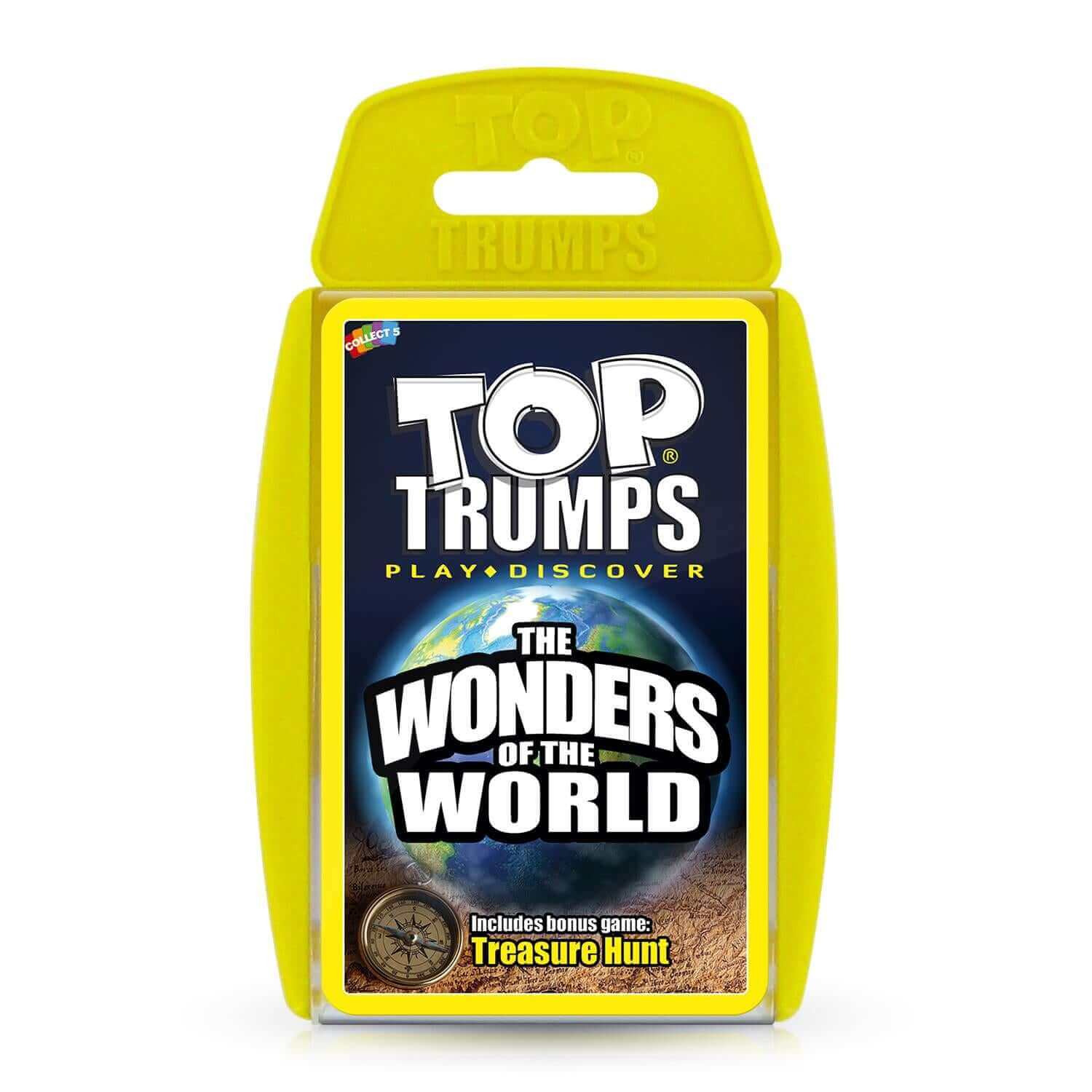 The Wonders of the World Top Trumps Card Game - Trò chơi thẻ bài kỳ quan thế giới - Winning Moves - Hình ảnh sản phẩm
