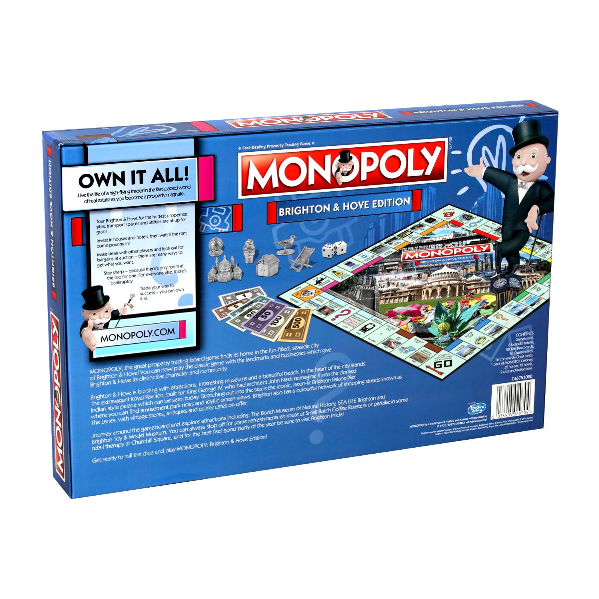 Brighton & Hove Monopoly Board Game - Trò chơi cờ tỷ phú phiên bản thành phố - Winning Moves - Hình ảnh chi tiết 2
