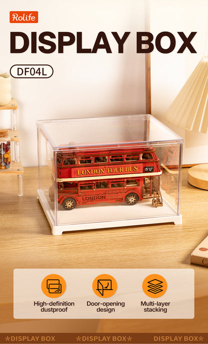 Rolife Acrylic Display Box Landscape Size S DF04L - Hộp trưng bày Acrylic chống bụi - Rolife