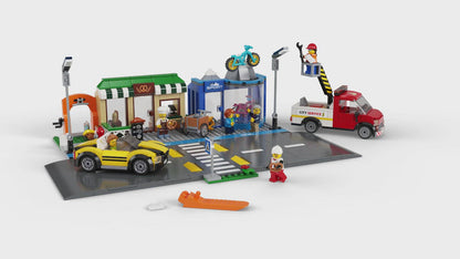 LEGO® City Shopping Street - Đồ Chơi Lắp Ráp Phố Mua Sắm Cao Cấp - LEGO 60306 - Hình ảnh chi tiết 2
