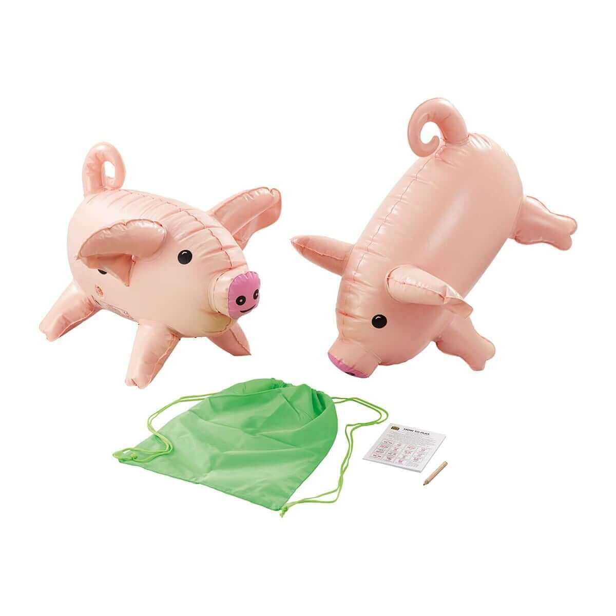 Giant Pass the Pigs Inflatable Dice Game - Trò chơi xúc xắc bơm hơi - Winning Moves - Hình ảnh chi tiết 2