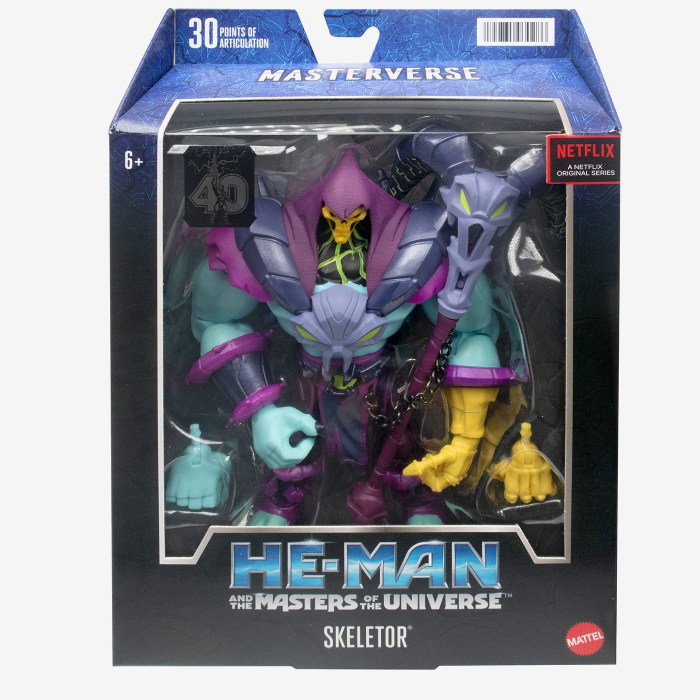 Masters of the Universe Masterverse Skeletor Action Figure Mô Hình Nhân Vật Mattel HDR42 - Hình ảnh chi tiết 2