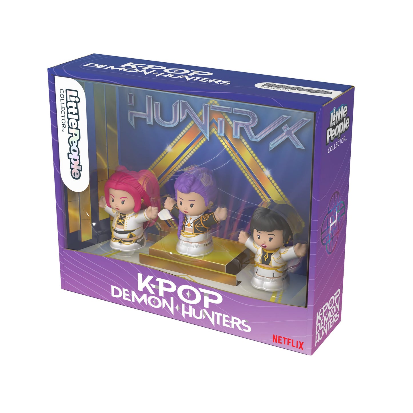 Little People Collector KPop Demon Hunters Huntrx Figure Set JRM87