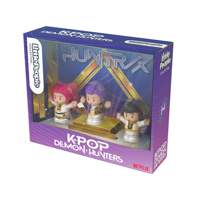 Little People Collector KPop Demon Hunters Huntrx Figure Set JRM87