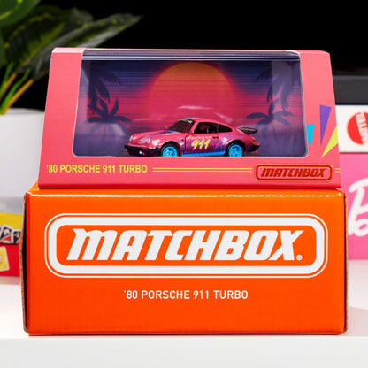 Matchbox ’80 Porsche 911 Turbo - Xe Mô Hình Kim Loại Cao Cấp Tỉ Lệ 1:64 Matchbox - Hình ảnh sản phẩm