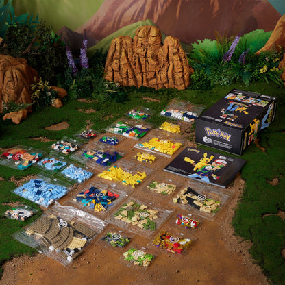 Ash & Pikachu: Path to Victory - Bộ Lắp Ráp Mô Hình Pokémon MEGA Showcase HTJ05