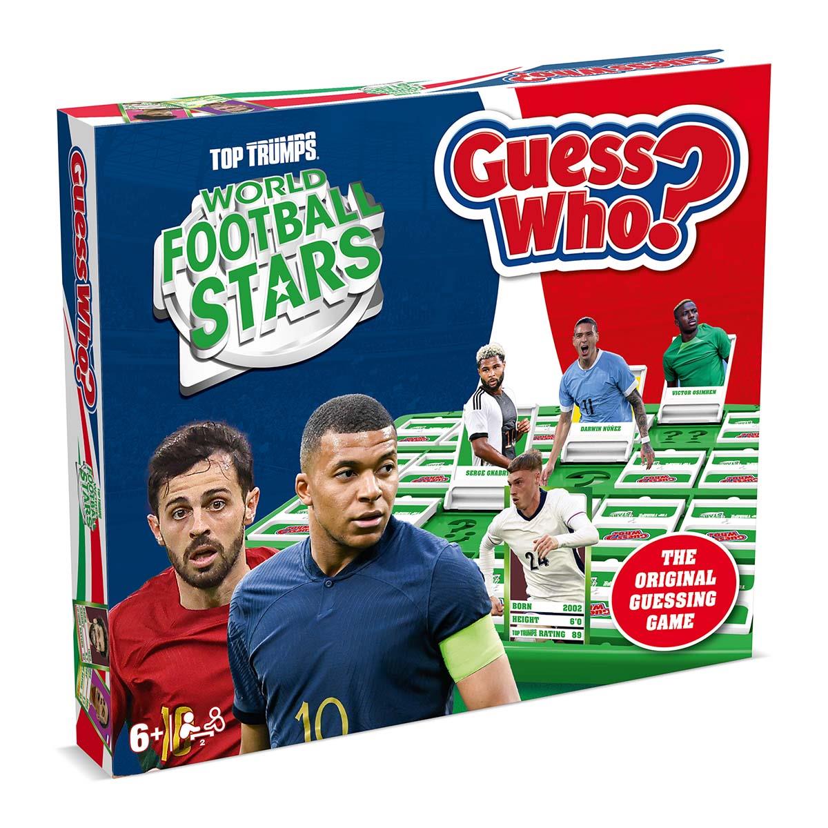 Guess Who World Football Stars Guessing Game - Trò chơi đoán tên cầu thủ bóng đá thế giới - Winning Moves - Hình ảnh sản phẩm
