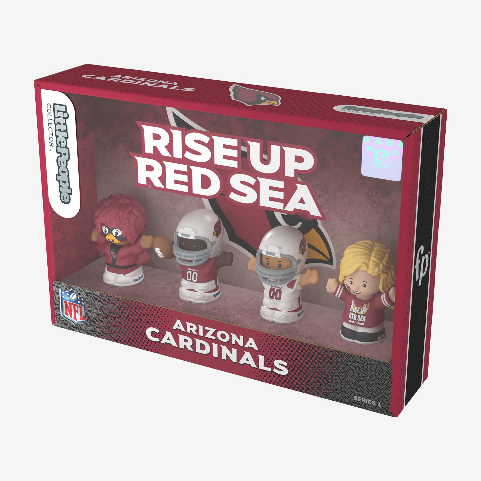 Little People Collector x NFL Arizona Cardinals Set - Bộ Mô Hình Nhân Vật Sưu Tập - Mattel Mattel - ảnh 2 - Figure