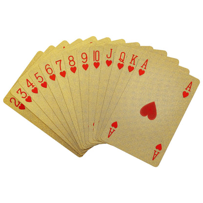 Classic Gold Waddingtons Number 1 Playing Cards - Bộ Bài Tây Màu Vàng Holographic Cao Cấp Winning Moves - Góc nhìn khác 3