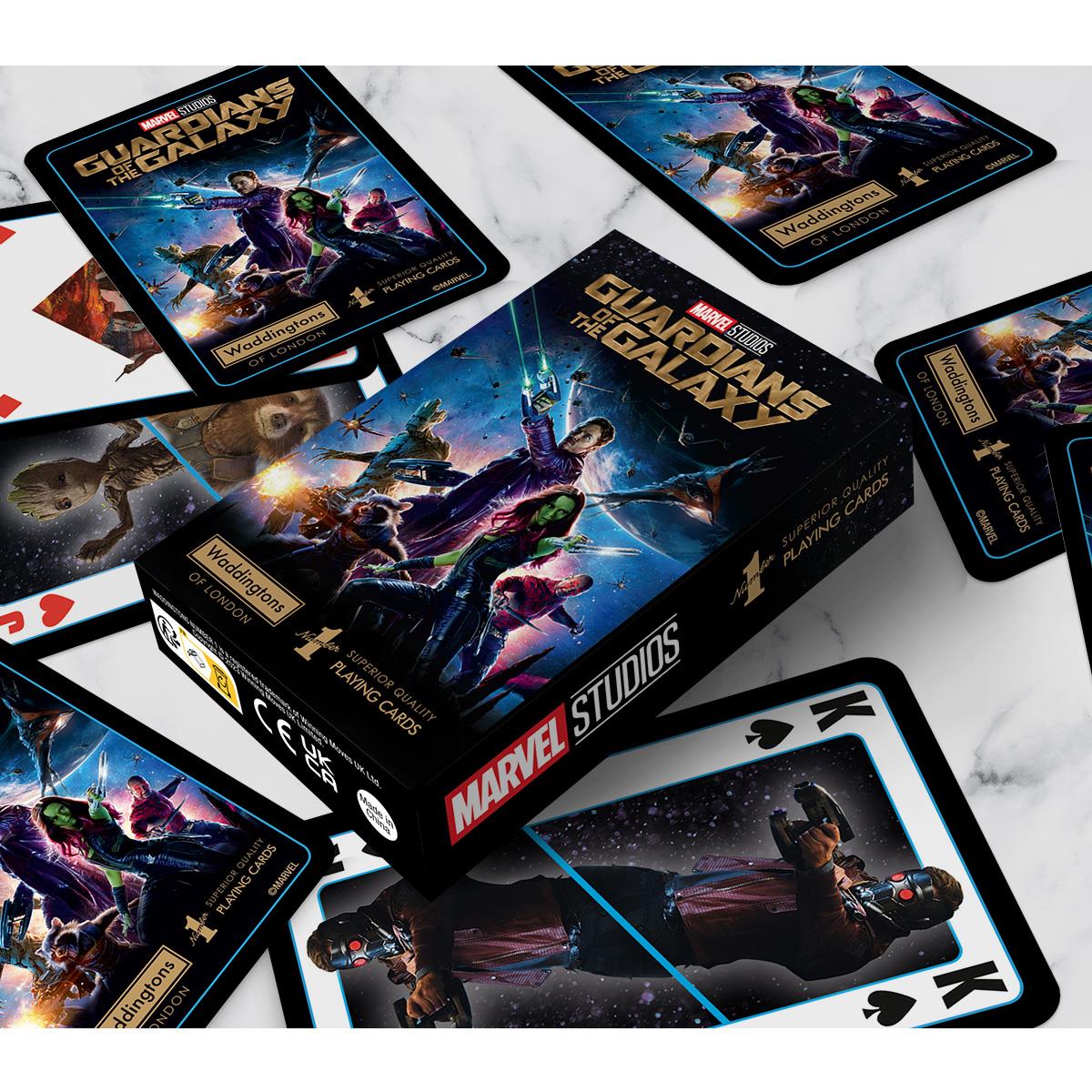 Guardians of the Galaxy Waddingtons Number 1 Playing Cards - Bộ bài tây Marvel - Winning Moves - Hình ảnh bổ sung 4
