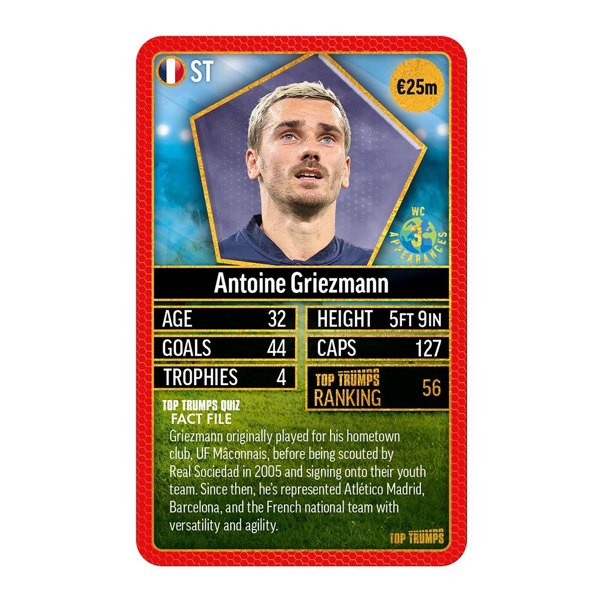 World Football Stars Top 200 - Pack 4 Top Trumps Card Game - Thẻ Bài Bóng Đá Cao Cấp - Winning Moves - Góc nhìn khác 3