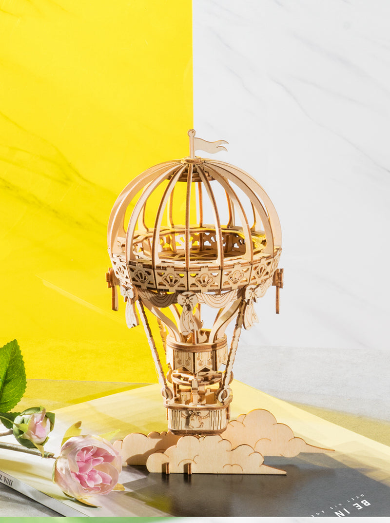 Rolife Modern 3D Wooden Puzzle - Hot Air Balloon TG406 - Mô hình gỗ 3D lắp ráp - Rolife