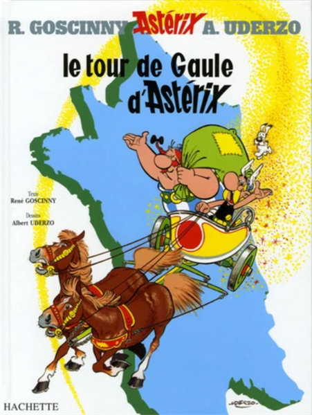 Astérix Tome 5 - Le tour de Gaule d'Astérix