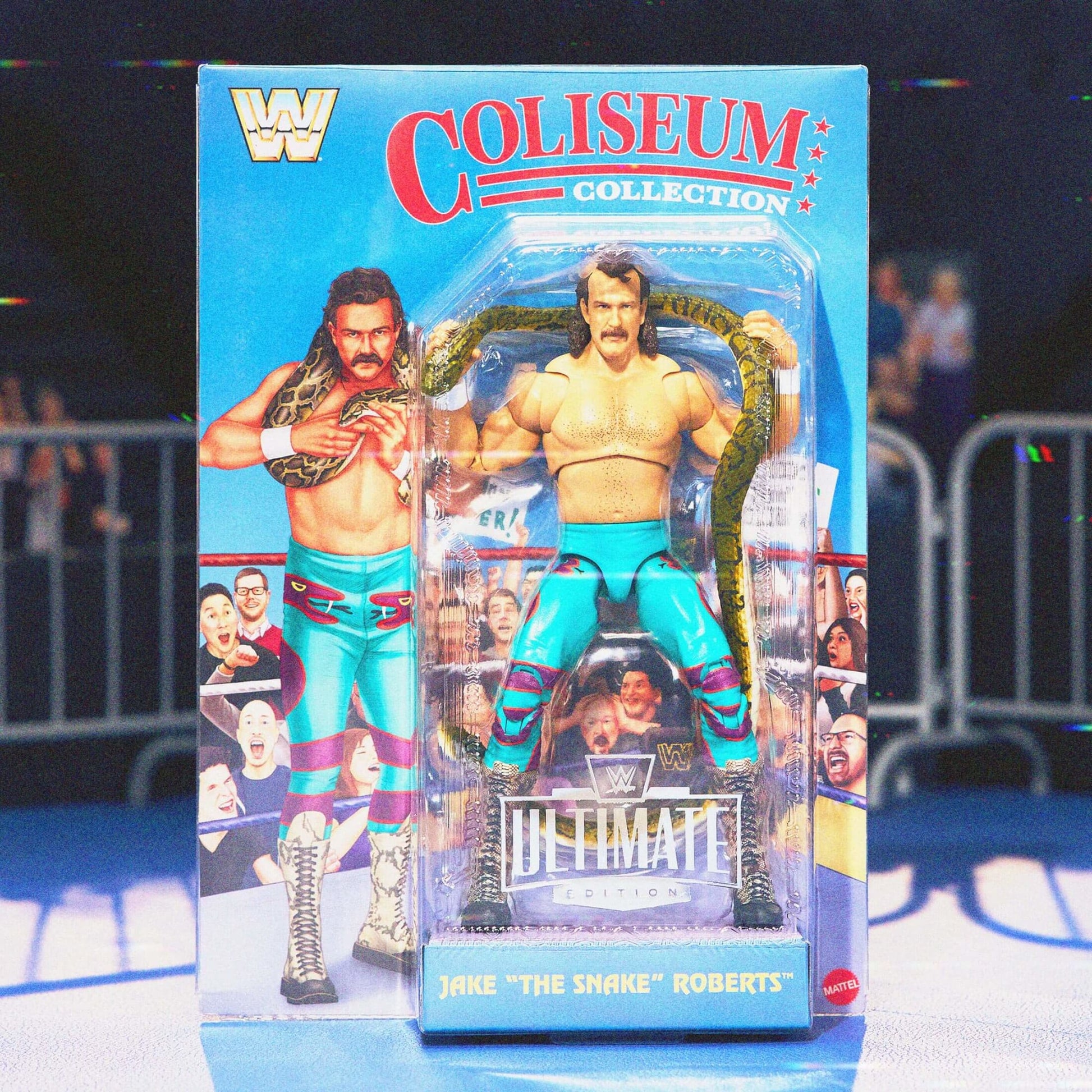 WWE Action Figure Ultimate Edition Coliseum Collection Jake “The Snake” Roberts & “Ravishing” Rick Rude 2-Pack - Bộ 2 Mô Hình