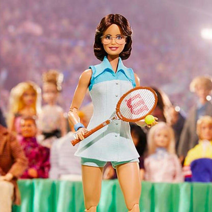 Billie Jean King Barbie Inspiring Women Series Doll - Búp bê Sưu tầm Huyền thoại Quần vợt - Mattel GHT85 - Hình ảnh chi tiết 2