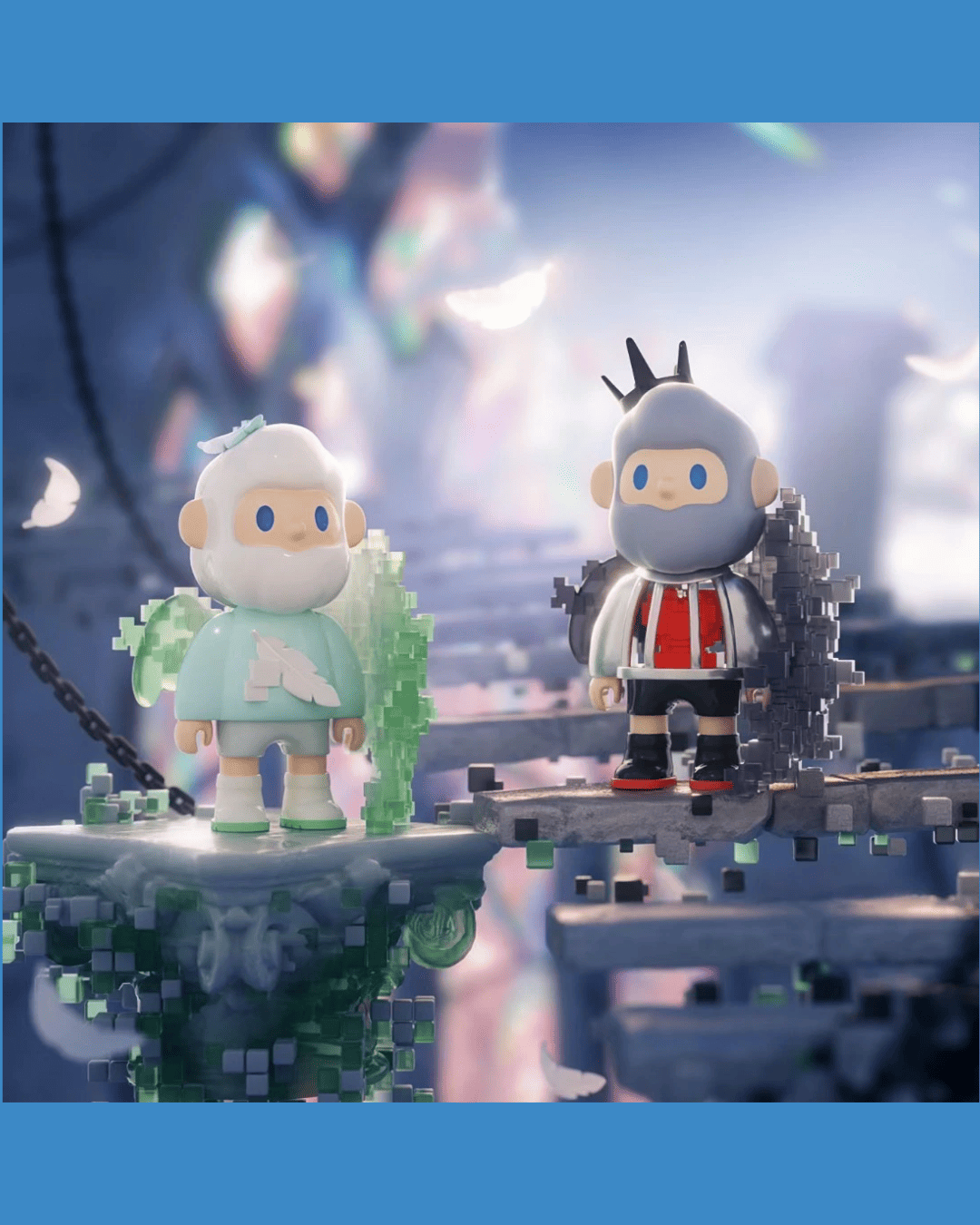 Farmer Bob - Next Generation Pixel Universe Blind Box Series | Mô Hình Art Toy Finding Unicorn Finding Unicorn - ảnh 9 - Blin