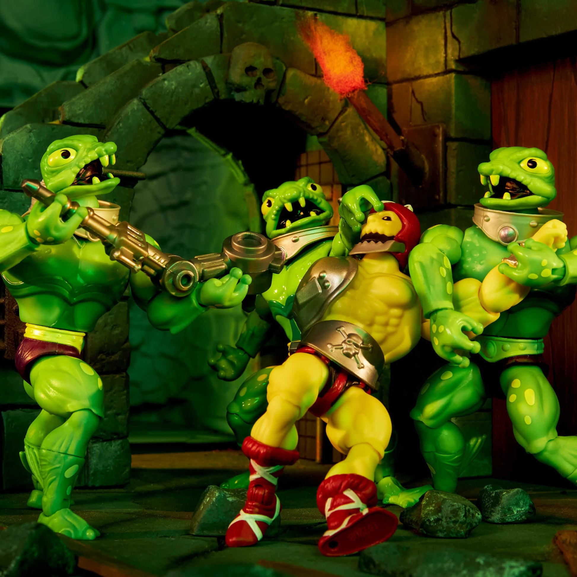 MOTU Origins Frog Monger Figure - Mô Hình Nhân Vật Hành Động Masters of the Universe - Mattel Creations Mattel - ảnh 1 - Figu