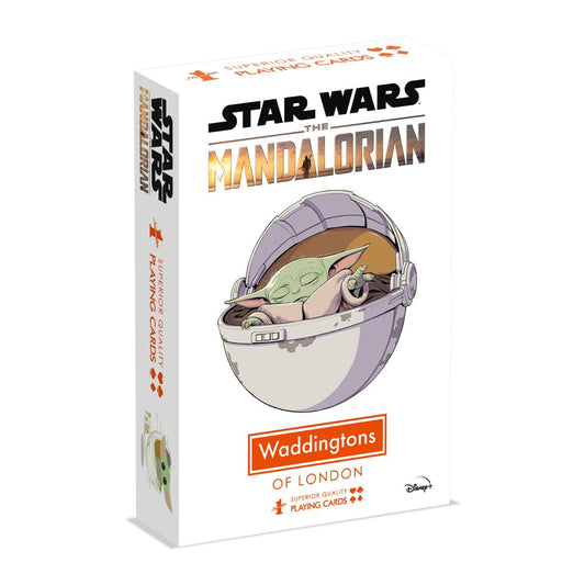 Star Wars The Mandalorian 'The Child' Waddingtons Number 1 Playing Cards - Bộ Bài Tây Sưu Tầm - Winning Moves - Hình ảnh sản phẩm