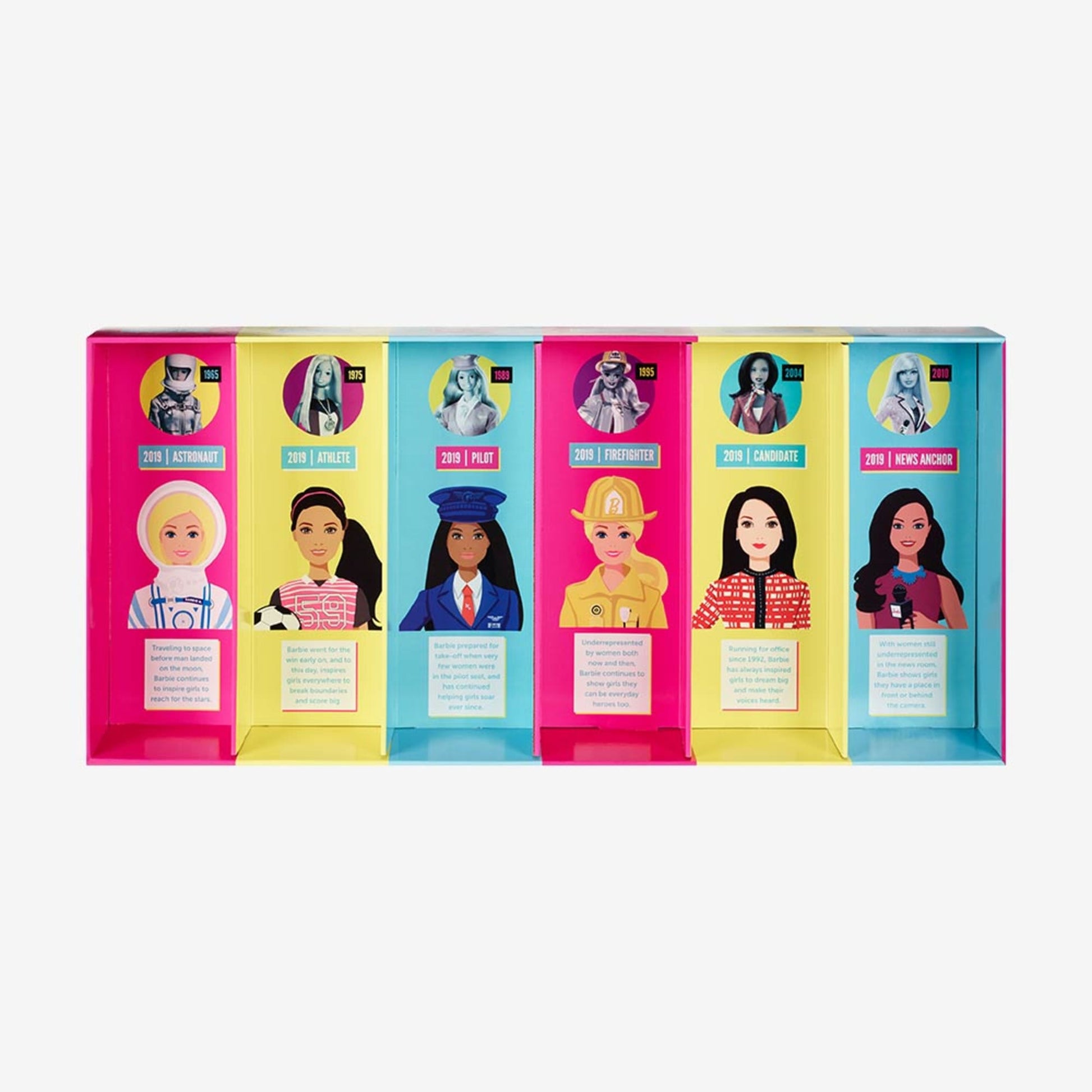 Barbie 60th Anniversary Careers Dolls Limited Edition Bundle - Bộ Sưu Tập Búp Bê Kỷ Niệm 60 Năm - Mattel - Hình ảnh chi tiết 2
