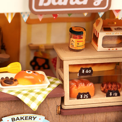 Rolife Food Box Shop - Mô hình nhà búp bê tí hon DIY - Rolife