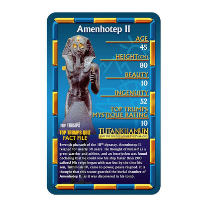 Ancient Egypt 'Tutankhamun and the Golden Age of the Pharaohs' Top Trumps Limited Edition Card Game - Board Game Thẻ Bài Ai Cập Cổ Đại - Winning Moves - Hình ảnh bổ sung 4