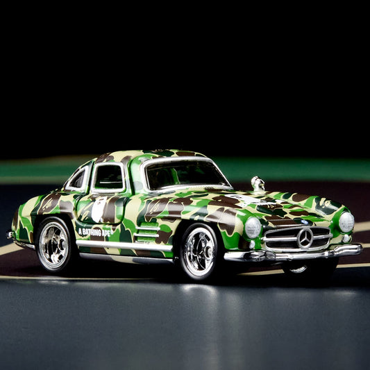 BAPE Hot Wheels 1955 Mercedes-Benz 300 SL - Mô Hình Xe Đồ Chơi Sưu Tầm - Mattel - Hình ảnh sản phẩm