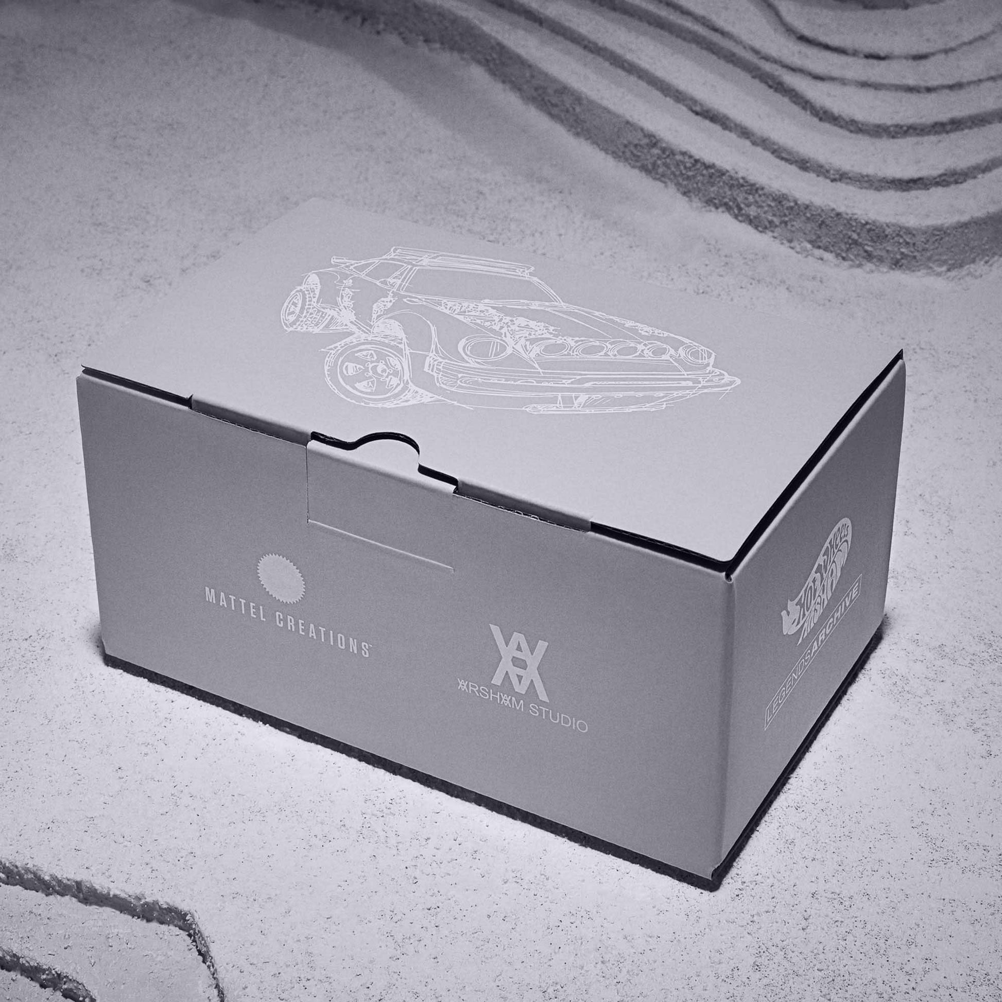 Hot Wheels x Daniel Arsham Eroded Porsche Safari - Mô Hình Xe 1:64 Giới Hạn Mattel Creations Mattel - ảnh 2 - Xe mô hình sưu 