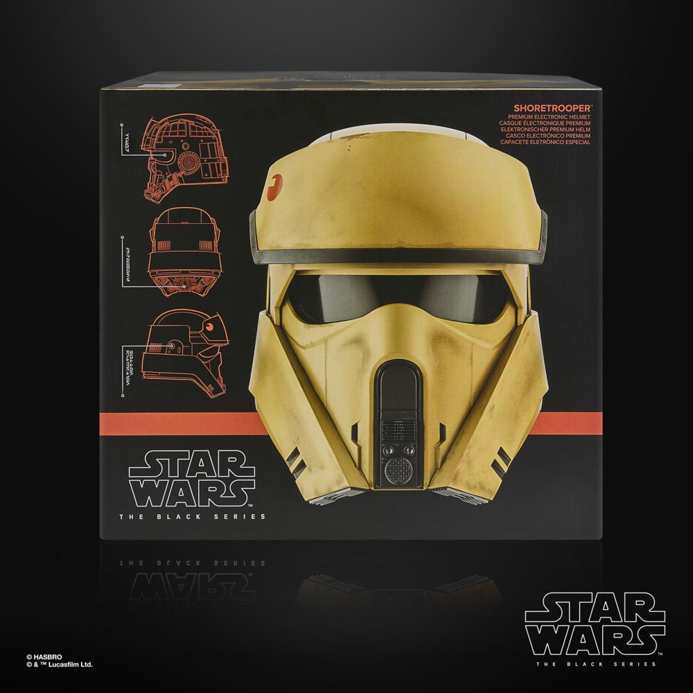 Star Wars The Black Series Shoretrooper Premium Electronic Roleplay Helmet - Mũ Bảo Hiểm Điện Tử Cao Cấp Hasbro G0703