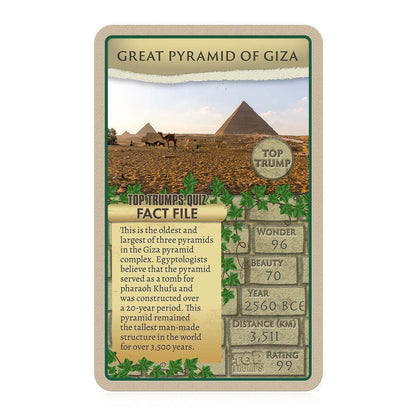Wonders of the Ancient World Top Trumps Card Game - Trò chơi thẻ bài giáo dục - Winning Moves - Góc nhìn khác 3
