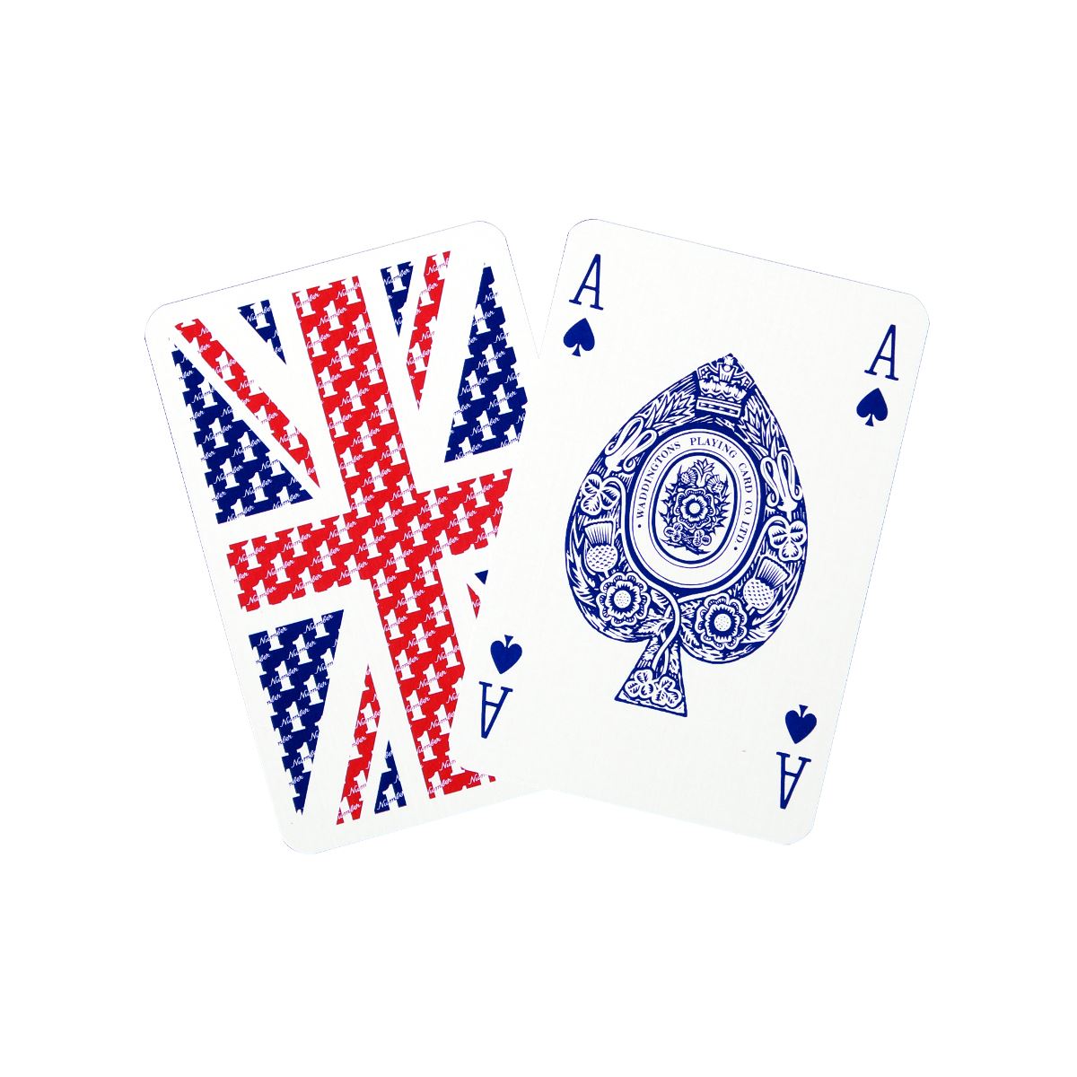 Union Jack Waddingtons Number 1 Playing Cards - Bộ Bài Tây Cao Cấp Họa Tiết Quốc Kỳ Anh - Waddingtons - Góc nhìn khác 3