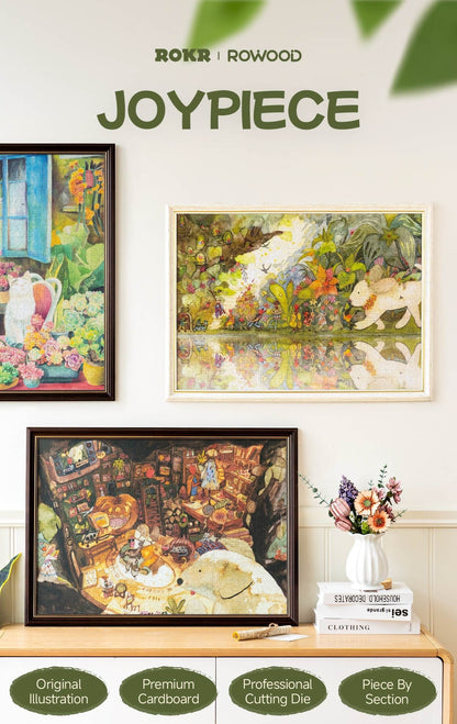 Rowood 1000 Piece Jigsaw Puzzle - Tree House Tale PT010 - Đồ chơi xếp hình 1000 mảnh - Rolife