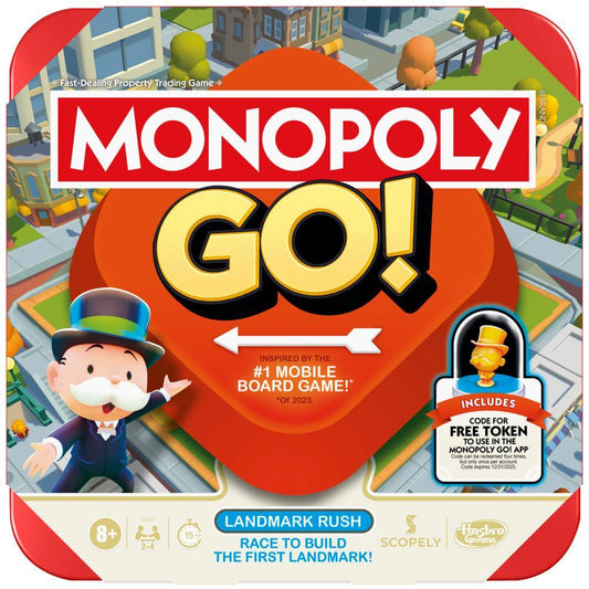 Cờ Tỷ Phú Monopoly GO! Board Game - Phiên Bản Lấy Cảm Hứng Từ Game Mobile (15 Phút)