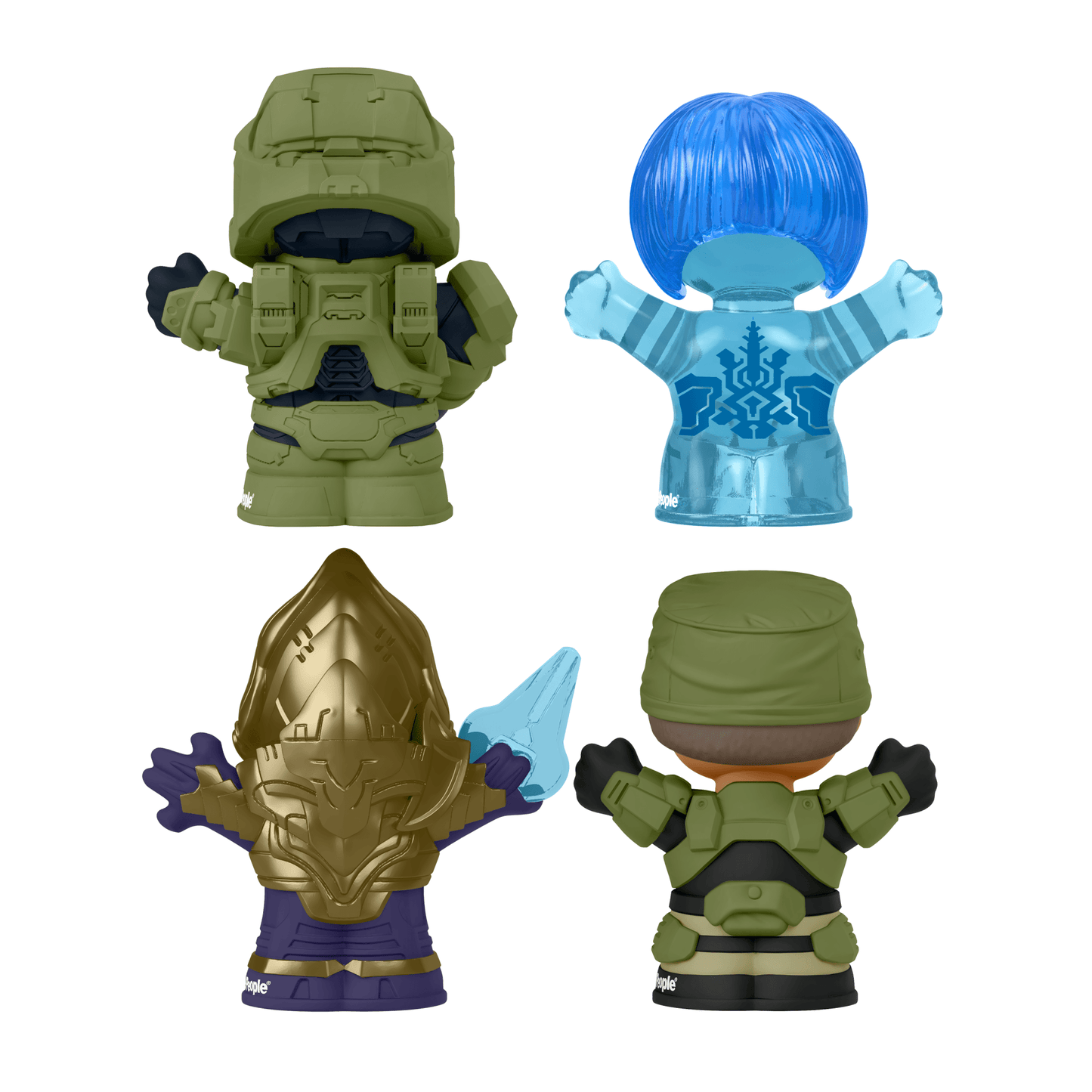 Little People Collector Halo Special Edition Set - Bộ Mô Hình Nhân Vật Halo 3 - Mattel Creations - Hình ảnh bổ sung 5