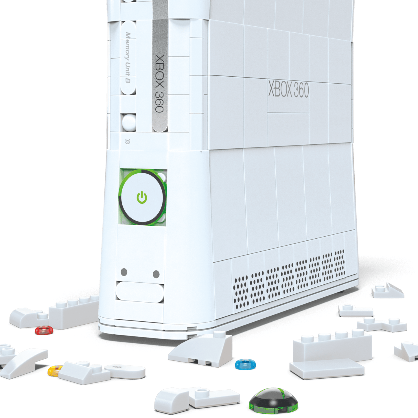 MEGA Microsoft Xbox 360 Replica Building Toy Kit - Bộ Đồ Chơi Lắp Ráp Mô Hình Sưu Tầm - MEGA