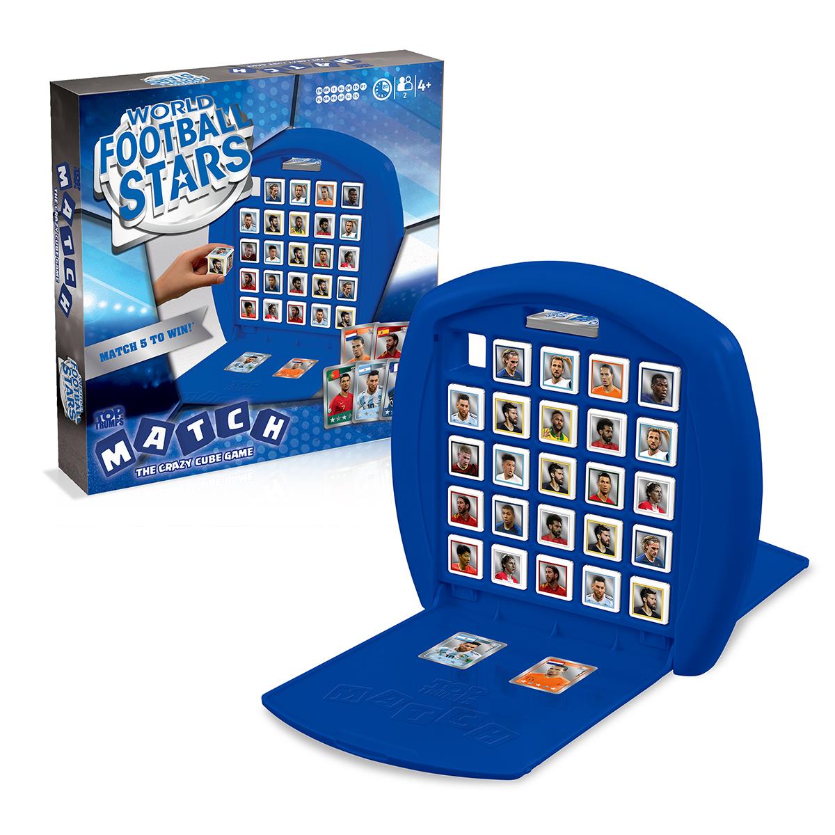 World Football Stars Top Trumps Match - The Crazy Cube Game - Trò Chơi Khối Lập Phương Xếp 5 - Winning Moves - Hình ảnh chi tiết 2