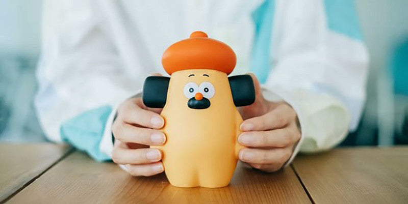 Ohige no Pon Figurine - Mô Hình Art Toy Sofubi Cao Cấp Ohige no Pon - Hình ảnh chi tiết 2