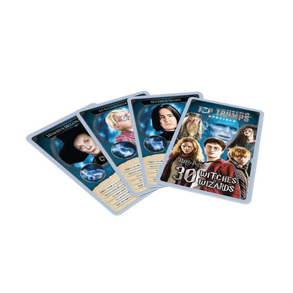 Harry Potter 30 Witches & Wizards Card Collectors Tin - Trò Chơi Thẻ Bài Top Trumps - Winning Moves - Góc nhìn khác 3